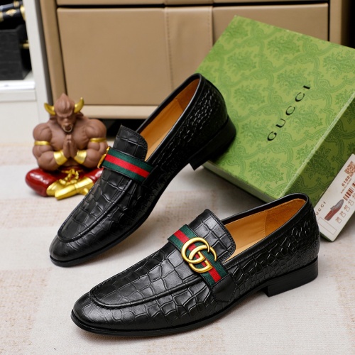 Cheap Gucci Oxfords Shoes For Men #1226203 Replica Wholesale [$80.00 USD] [ITEM#1226203] on Replica Gucci Oxfords Shoes