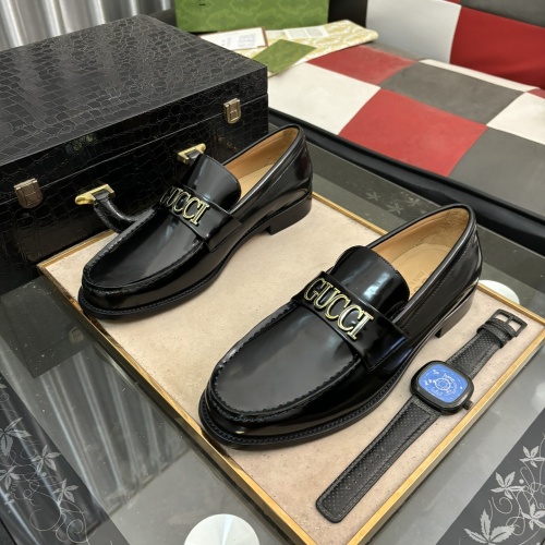 Cheap Gucci Oxfords Shoes For Men #1226204 Replica Wholesale [$100.00 USD] [ITEM#1226204] on Replica Gucci Oxfords Shoes