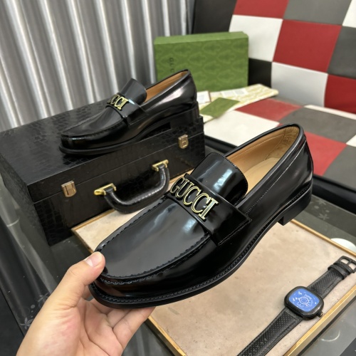 Cheap Gucci Oxfords Shoes For Men #1226204 Replica Wholesale [$100.00 USD] [ITEM#1226204] on Replica Gucci Oxfords Shoes