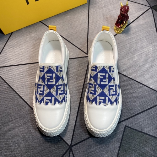 Cheap Fendi Casual Shoes For Men #1226216 Replica Wholesale [$72.00 USD] [ITEM#1226216] on Replica Fendi Casual Shoes