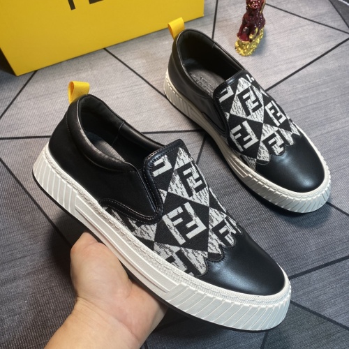 Cheap Fendi Casual Shoes For Men #1226217 Replica Wholesale [$72.00 USD] [ITEM#1226217] on Replica Fendi Casual Shoes