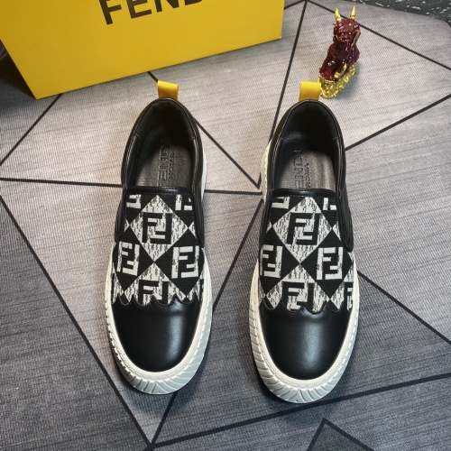 Cheap Fendi Casual Shoes For Men #1226217 Replica Wholesale [$72.00 USD] [ITEM#1226217] on Replica Fendi Casual Shoes