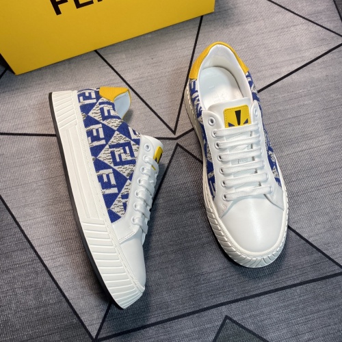 Cheap Fendi Casual Shoes For Men #1226218 Replica Wholesale [$72.00 USD] [ITEM#1226218] on Replica Fendi Casual Shoes