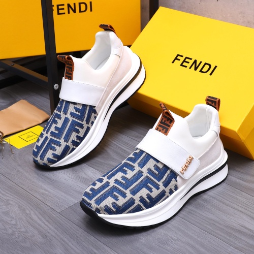 Cheap Fendi Casual Shoes For Men #1226220 Replica Wholesale [$80.00 USD] [ITEM#1226220] on Replica Fendi Casual Shoes