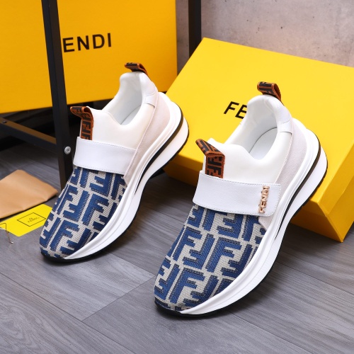 Cheap Fendi Casual Shoes For Men #1226220 Replica Wholesale [$80.00 USD] [ITEM#1226220] on Replica Fendi Casual Shoes