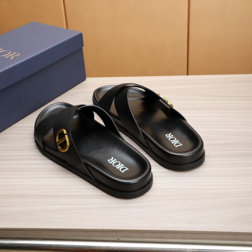 Cheap Christian Dior Slippers For Men #1226279 Replica Wholesale [$52.00 USD] [ITEM#1226279] on Replica Christian Dior Slippers