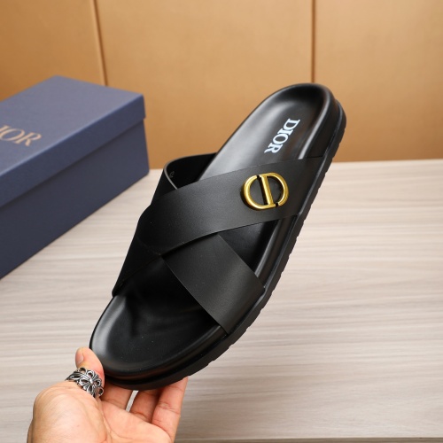 Cheap Christian Dior Slippers For Men #1226279 Replica Wholesale [$52.00 USD] [ITEM#1226279] on Replica Christian Dior Slippers