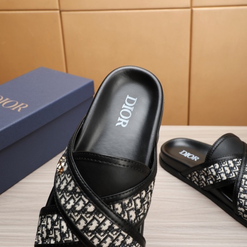 Cheap Christian Dior Slippers For Men #1226285 Replica Wholesale [$52.00 USD] [ITEM#1226285] on Replica Christian Dior Slippers