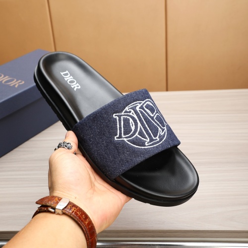 Cheap Christian Dior Slippers For Men #1226287 Replica Wholesale [$52.00 USD] [ITEM#1226287] on Replica Christian Dior Slippers