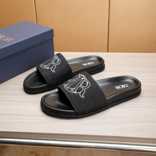 Cheap Christian Dior Slippers For Men #1226288 Replica Wholesale [$52.00 USD] [ITEM#1226288] on Replica Christian Dior Slippers