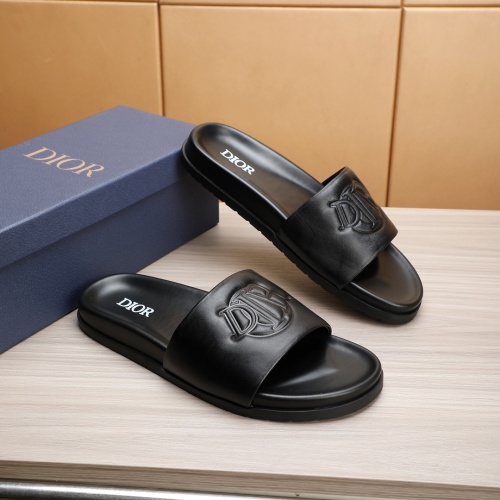 Cheap Christian Dior Slippers For Men #1226289 Replica Wholesale [$52.00 USD] [ITEM#1226289] on Replica Christian Dior Slippers