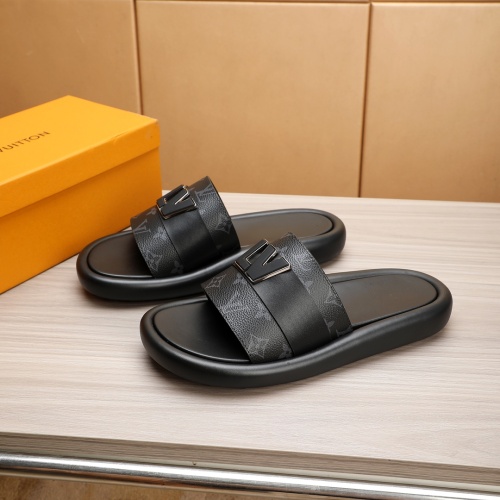 Cheap Louis Vuitton Slippers For Men #1226295 Replica Wholesale [$52.00 USD] [ITEM#1226295] on Replica Louis Vuitton Slippers