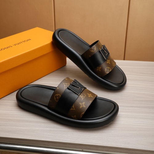 Cheap Louis Vuitton Slippers For Men #1226296 Replica Wholesale [$52.00 USD] [ITEM#1226296] on Replica Louis Vuitton Slippers