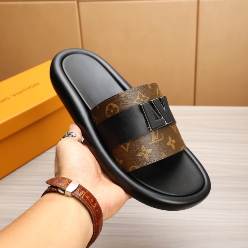 Cheap Louis Vuitton Slippers For Men #1226296 Replica Wholesale [$52.00 USD] [ITEM#1226296] on Replica Louis Vuitton Slippers