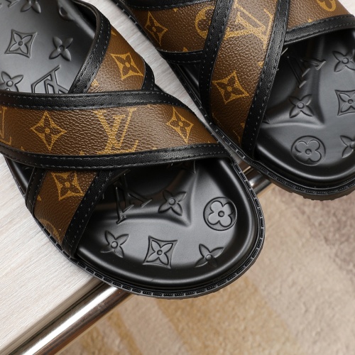 Cheap Louis Vuitton Slippers For Men #1226298 Replica Wholesale [$52.00 USD] [ITEM#1226298] on Replica Louis Vuitton Slippers