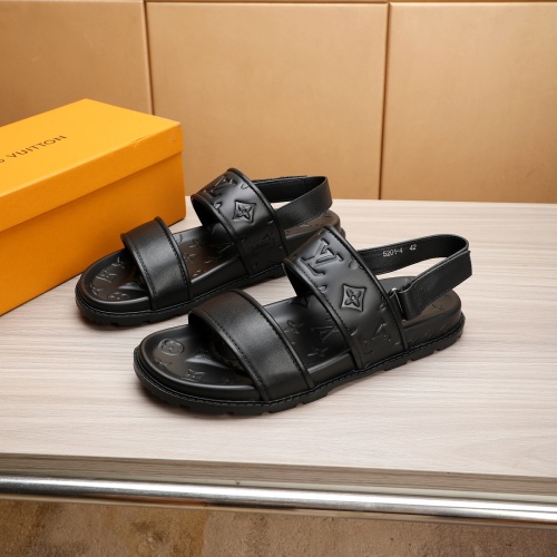 Cheap Louis Vuitton Sandal For Men #1226300 Replica Wholesale [$52.00 USD] [ITEM#1226300] on Replica Louis Vuitton Sandal