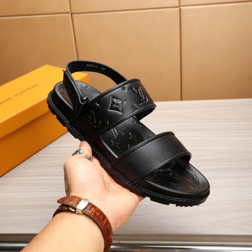 Cheap Louis Vuitton Sandal For Men #1226300 Replica Wholesale [$52.00 USD] [ITEM#1226300] on Replica Louis Vuitton Sandal