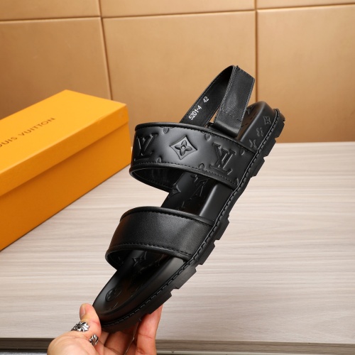 Cheap Louis Vuitton Sandal For Men #1226300 Replica Wholesale [$52.00 USD] [ITEM#1226300] on Replica Louis Vuitton Sandal