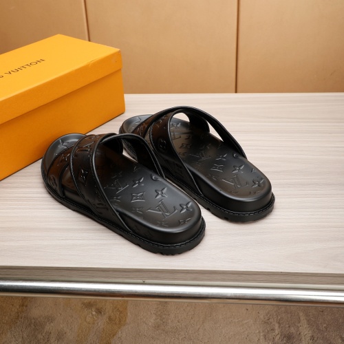 Cheap Louis Vuitton Slippers For Men #1226302 Replica Wholesale [$52.00 USD] [ITEM#1226302] on Replica Louis Vuitton Slippers