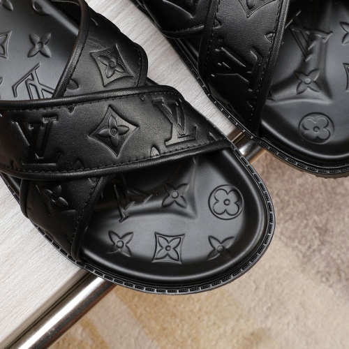 Cheap Louis Vuitton Slippers For Men #1226302 Replica Wholesale [$52.00 USD] [ITEM#1226302] on Replica Louis Vuitton Slippers