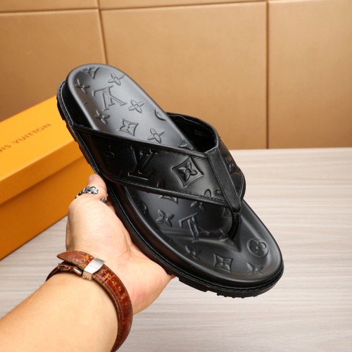 Cheap Louis Vuitton Slippers For Men #1226303 Replica Wholesale [$52.00 USD] [ITEM#1226303] on Replica Louis Vuitton Slippers