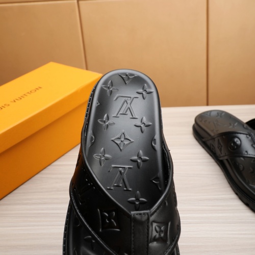 Cheap Louis Vuitton Slippers For Men #1226303 Replica Wholesale [$52.00 USD] [ITEM#1226303] on Replica Louis Vuitton Slippers