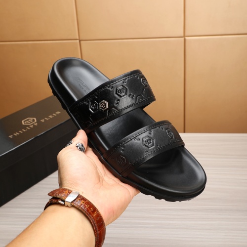 Cheap Philipp Plein PP Slippers For Men #1226307 Replica Wholesale [$52.00 USD] [ITEM#1226307] on Replica Philipp Plein PP Slippers