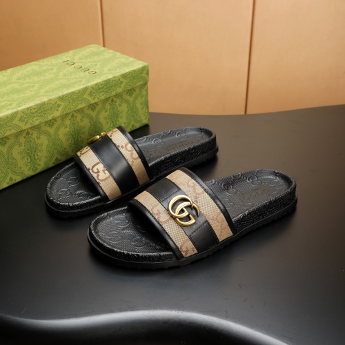 Cheap Gucci Slippers For Men #1226314 Replica Wholesale [$52.00 USD] [ITEM#1226314] on Replica Gucci Slippers