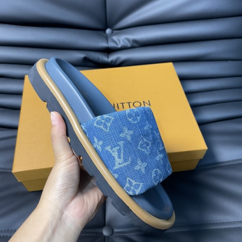 Cheap Louis Vuitton Slippers For Men #1226321 Replica Wholesale [$60.00 USD] [ITEM#1226321] on Replica Louis Vuitton Slippers