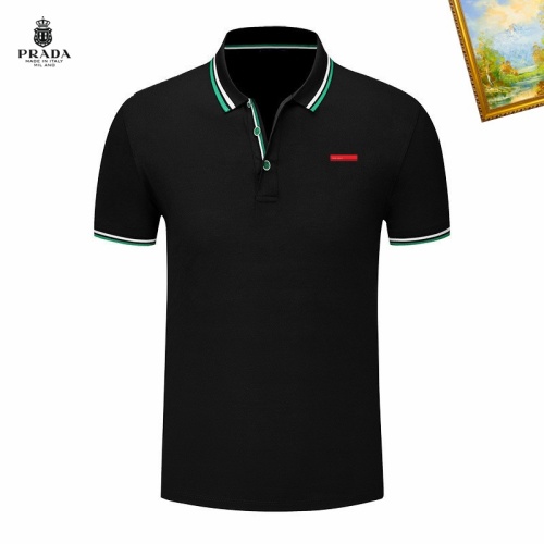 Cheap Prada T-Shirts Short Sleeved For Men #1226552 Replica Wholesale [$29.00 USD] [ITEM#1226552] on Replica Prada T-Shirts