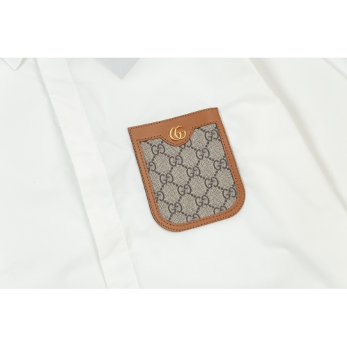 Cheap Gucci Shirts Long Sleeved For Unisex #1226602 Replica Wholesale [$68.00 USD] [ITEM#1226602] on Replica Gucci Shirts