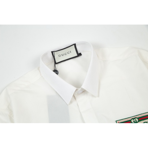 Cheap Gucci Shirts Long Sleeved For Unisex #1226607 Replica Wholesale [$68.00 USD] [ITEM#1226607] on Replica Gucci Shirts