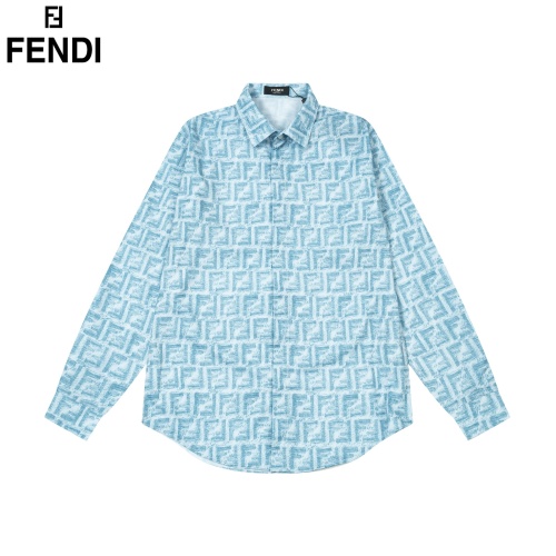 Cheap Fendi Shirts Long Sleeved For Unisex #1226612 Replica Wholesale [$64.00 USD] [ITEM#1226612] on Replica Fendi Shirts