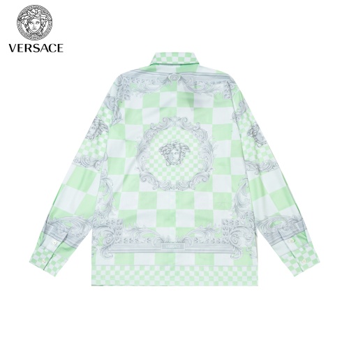 Cheap Versace Shirts Long Sleeved For Unisex #1226617 Replica Wholesale [$64.00 USD] [ITEM#1226617] on Replica Versace Shirts