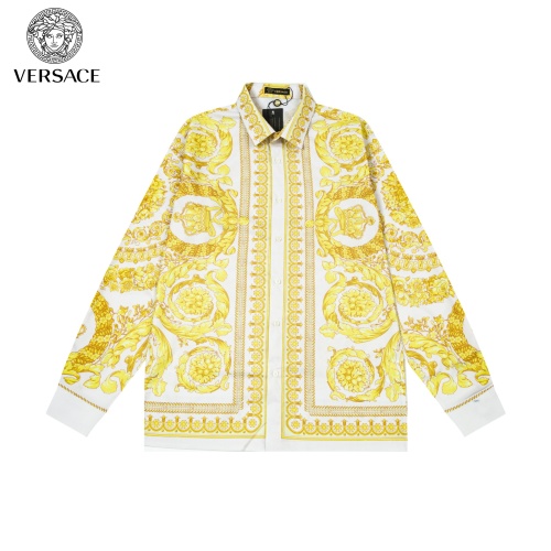 Cheap Versace Shirts Long Sleeved For Unisex #1226618 Replica Wholesale [$64.00 USD] [ITEM#1226618] on Replica Versace Shirts