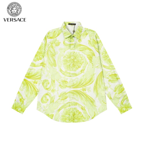 Cheap Versace Shirts Long Sleeved For Unisex #1226623 Replica Wholesale [$64.00 USD] [ITEM#1226623] on Replica Versace Shirts