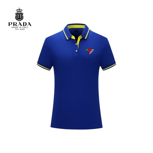 Cheap Prada T-Shirts Short Sleeved For Men #1226668 Replica Wholesale [$29.00 USD] [ITEM#1226668] on Replica Prada T-Shirts