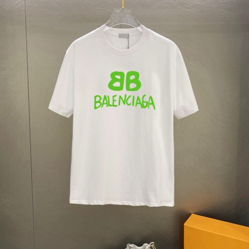 Cheap Balenciaga T-Shirts Short Sleeved For Unisex #1226807 Replica Wholesale [$25.00 USD] [ITEM#1226807] on Replica Balenciaga T-Shirts