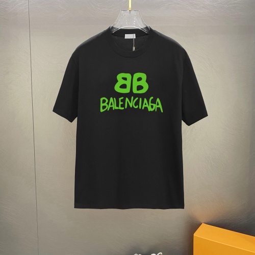 Cheap Balenciaga T-Shirts Short Sleeved For Unisex #1226808 Replica Wholesale [$25.00 USD] [ITEM#1226808] on Replica Balenciaga T-Shirts