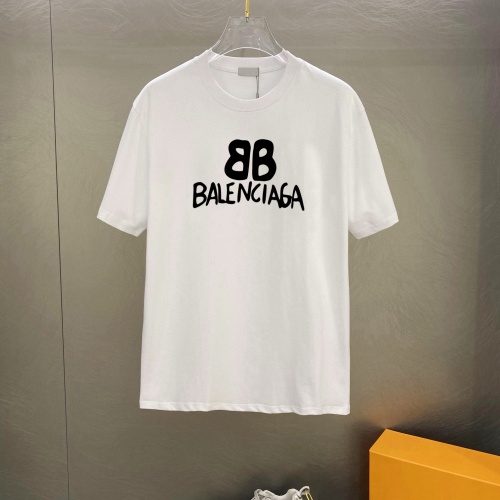 Cheap Balenciaga T-Shirts Short Sleeved For Unisex #1226809 Replica Wholesale [$25.00 USD] [ITEM#1226809] on Replica Balenciaga T-Shirts