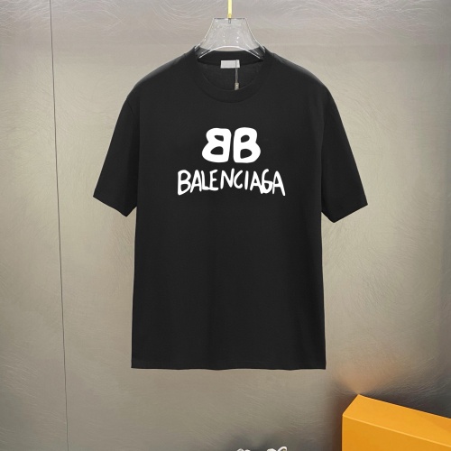 Cheap Balenciaga T-Shirts Short Sleeved For Unisex #1226810 Replica Wholesale [$25.00 USD] [ITEM#1226810] on Replica Balenciaga T-Shirts