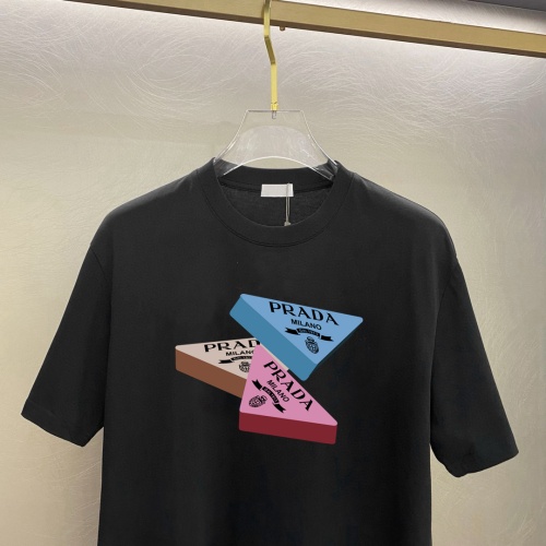 Cheap Prada T-Shirts Short Sleeved For Unisex #1226828 Replica Wholesale [$25.00 USD] [ITEM#1226828] on Replica Prada T-Shirts