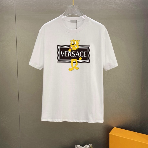 Cheap Versace T-Shirts Short Sleeved For Unisex #1226831 Replica Wholesale [$25.00 USD] [ITEM#1226831] on Replica Versace T-Shirts