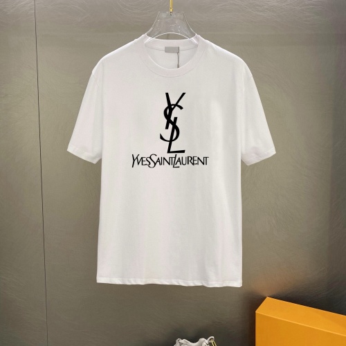 Cheap Yves Saint Laurent YSL T-shirts Short Sleeved For Unisex #1226835 Replica Wholesale [$25.00 USD] [ITEM#1226835] on Replica Yves Saint Laurent YSL T-shirts