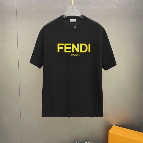 Cheap Fendi T-Shirts Short Sleeved For Unisex #1226850 Replica Wholesale [$25.00 USD] [ITEM#1226850] on Replica Fendi T-Shirts