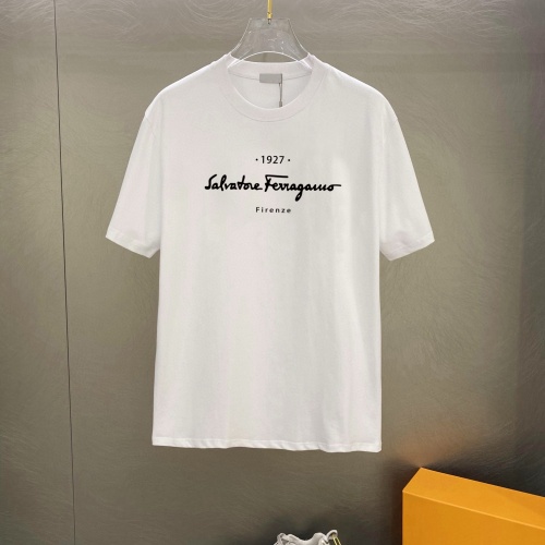 Cheap Salvatore Ferragamo T-Shirts Short Sleeved For Unisex #1226864 Replica Wholesale [$25.00 USD] [ITEM#1226864] on Replica Salvatore Ferragamo T-Shirts