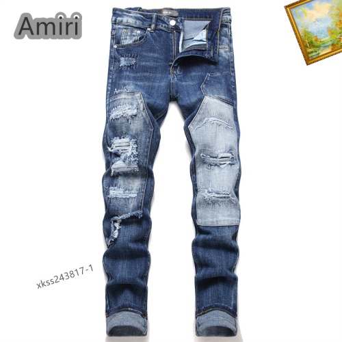 Cheap Amiri Jeans For Men #1226933 Replica Wholesale [$48.00 USD] [ITEM#1226933] on Replica Amiri Jeans