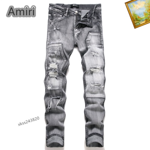 Cheap Amiri Jeans For Men #1226935 Replica Wholesale [$48.00 USD] [ITEM#1226935] on Replica Amiri Jeans