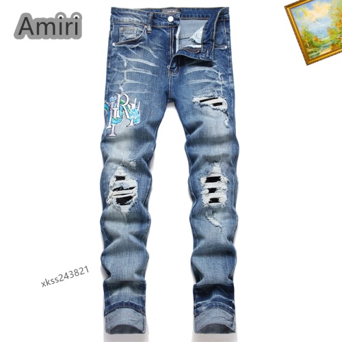 Cheap Amiri Jeans For Men #1226939 Replica Wholesale [$48.00 USD] [ITEM#1226939] on Replica Amiri Jeans