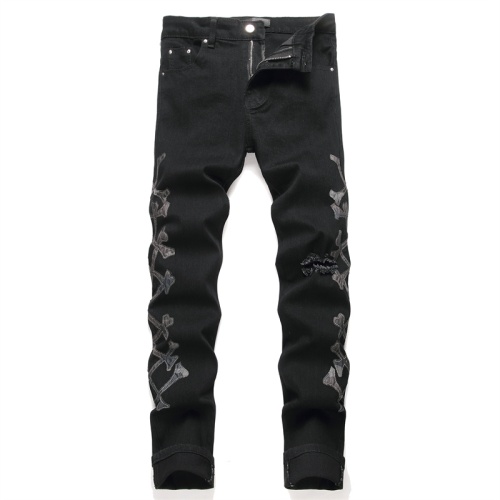 Cheap Amiri Jeans For Men #1226942 Replica Wholesale [$48.00 USD] [ITEM#1226942] on Replica Amiri Jeans